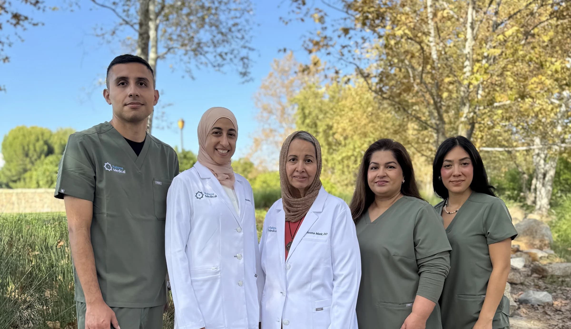 The Rahma Medical physicians and practice team